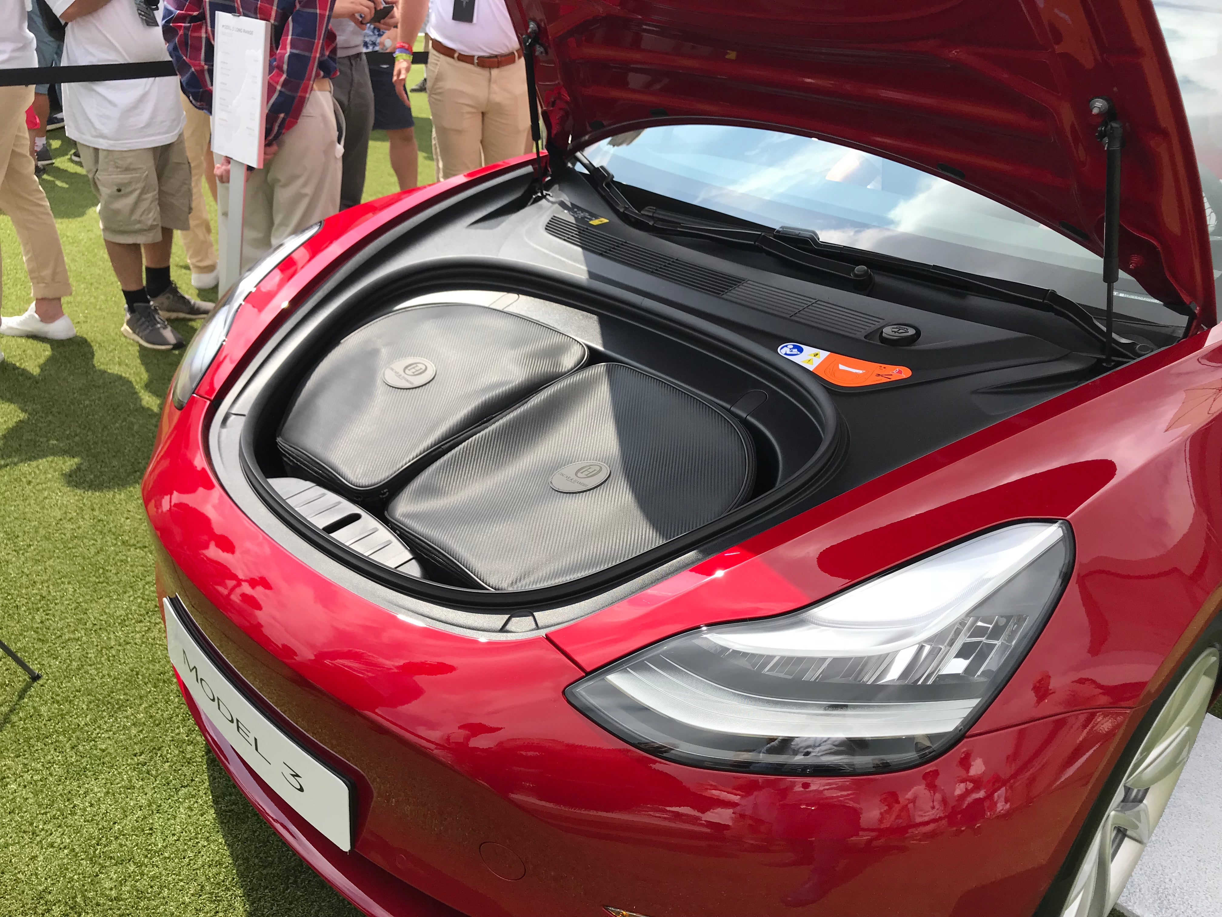 Bagages 2 pièces pour Frunk - Tesla Model 3