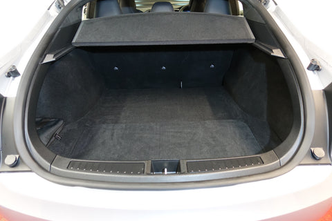 Tesla Model X - 2 piece 'CUBE' bespoke tailored TRUNK luggage ...